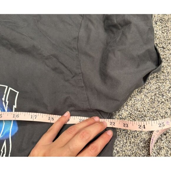 White Fox Boutique Women’s Grey Boxy Shirt M/L EUC - Picture 6 of 7